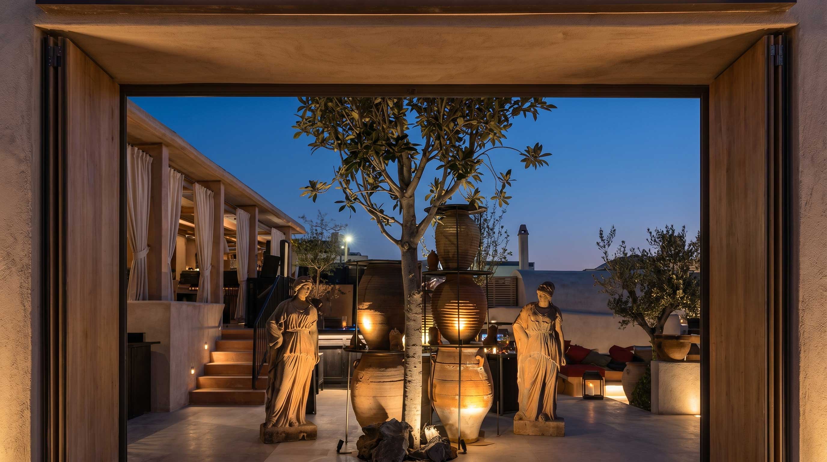 Mistirio Santorini experience space