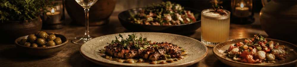 Mistirio signature dishes